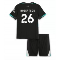 Liverpool Andrew Robertson #26 Udebane Trøje Børn 2024-25 Kortærmet (+ Korte bukser)